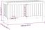 vidaXL Gartentruhe Honigbraun 108x42,5x54 cm Massivholz Kiefer 823832 Bild 6