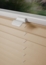 ondeco Plissee nach Maß für alle Fenster innen Montage in Glasleiste mit Spannschuh Sonnenschutz Rollo Sichtschutz Blickdicht - Beige - B): 141-150 cm, H): 101-150 cm Bild 5