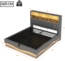 Merax Polsterbett Doppelbett 180×200 mit hydraulischem Stauraum APP-gesteuertes LED-Lichtband USB-Ladeanschluss Metall-Lattenrost, Leinenpolsterung, Grau Bild 4