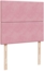 vidaXL Boxspringbett mit Matratze Rosa 120x200 cm Samt 3293181 Bild 6