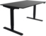 ASSMANN Elektrisch höhenverstellbarer Schreibtisch Y-Line 140x80cm Schwarz Schwarz Metall Holz Melaminoberfläche Bild 10