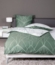 Janine Mako Satin Bettwäsche 2 teilig Bettbezug 155x200 cm Kopfkissenbezug 80x80 cm J. D. 87054-06 salbeigrün jade Bild 6