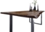 SAM® Baumkantentisch Neapel, massives Akazienholz, Baumkante, Metallgestell U-Form, bis 3 Meter Bild 1
