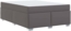 vidaXL Bettrahmen mit Matratze Grau 140 x 200 cm Stoff 3399240 Bild 7