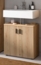 Waschbeckenunterschrank Livia in Eiche 80 cm Bild 1