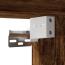 vidaXL 4-tlg. Wohnwand Räuchereiche Holzwerkstoff 3216432 Bild 5