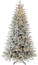 WHEELYOU Künstlicher Weihnachtsbaum 210 cm – Schneebedeckt (Flocking), PVC/PE, 320 LED-Lichter, Nordmanntanne, tannenbaum künstlicher weihnachtsbaum mit beleuchtung christmas tree Bild 4