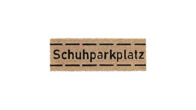 Relaxdays Kokos Fußmatte Schuhparkplatz schmal Bild 2