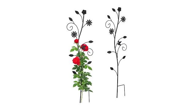 Relaxdays Rankhilfe Blumendesign Bild 2