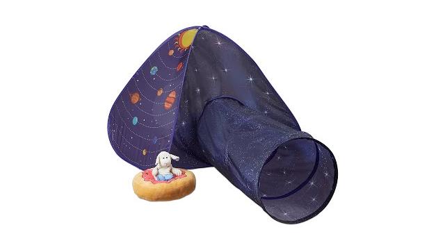 Relaxdays Pop Up Spielzelt Weltraum Bild 2