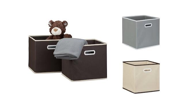 Relaxdays Faltbox 2er Set Bild 2