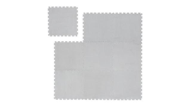 Relaxdays Flauschiger Puzzleteppich im 9er Set Bild 2