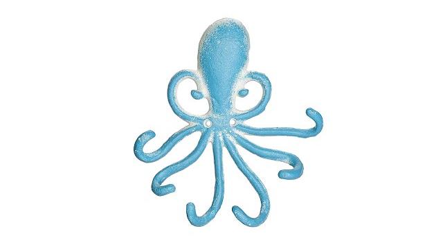Relaxdays Wandhaken Oktopus Bild 2