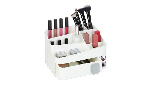 Relaxdays Make Up Organizer mit Schublade Bild 2