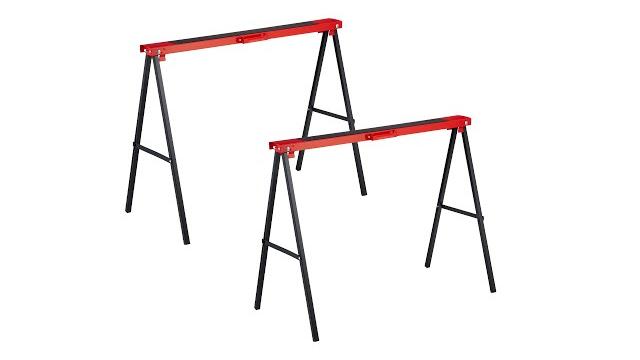 Relaxdays Klappbarer Arbeitsbock 100 kg 2er Set Bild 2