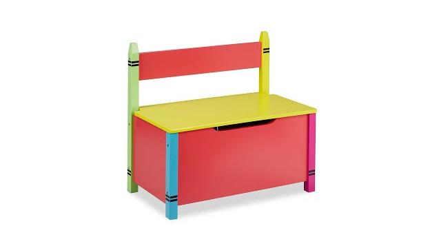 Relaxdays Kindersitzbank mit Stauraum Bild 2
