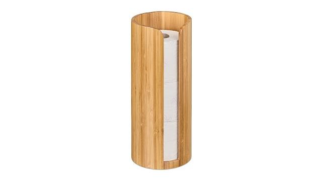 Relaxdays Toilettenpapier Aufbewahrung aus Bambus Bild 2