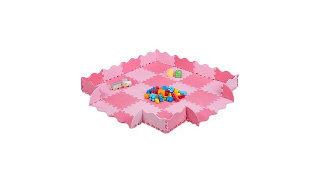 Relaxdays 36-teilige Puzzlematte mit Rand Bild 2