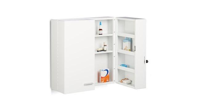 Relaxdays Medikamentenschrank XXL Premium Bild 2