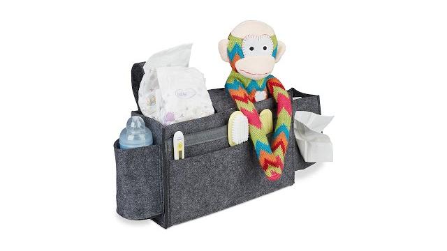 Relaxdays Betttasche für Hochbett aus Filz Bild 2