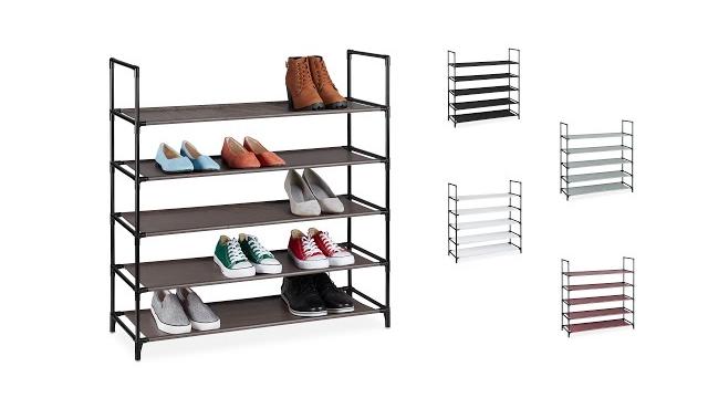 Relaxdays Schuhregal Stecksystem XL Bild 2