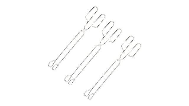Relaxdays Edelstahl Grillzange im 3er Set Bild 2