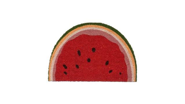 Relaxdays Halbrunde Fußmatte Wassermelone Bild 2