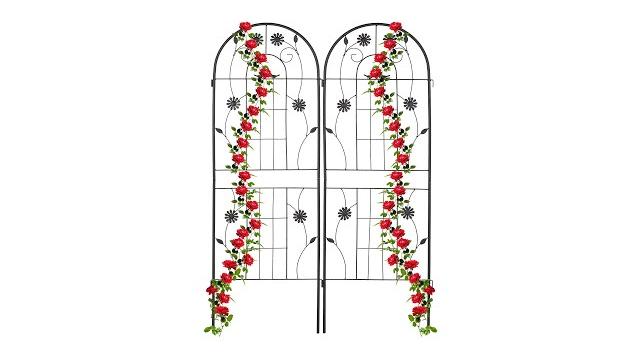 Relaxdays Rankgitter 2er Set 150 cm Bild 2