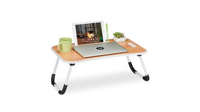 Relaxdays Klappbarer Laptoptisch Bild 2
