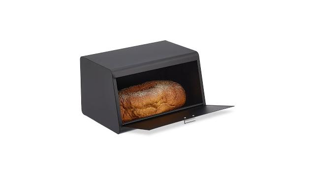 Relaxdays Brotkasten Edelstahl Bild 2