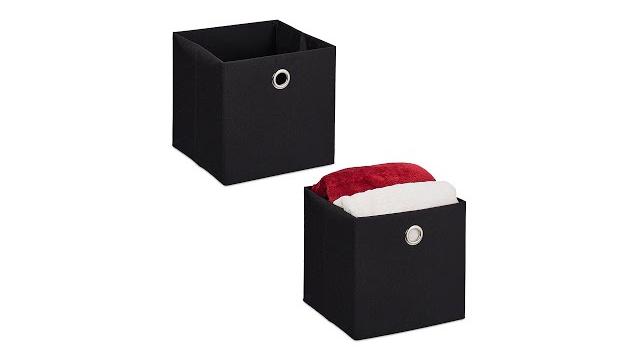 Relaxdays Aufbewahrungsbox im 2er Set Bild 2