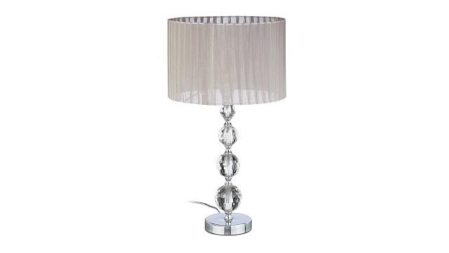 Relaxdays Nachttischlampe Kristall Bild 2