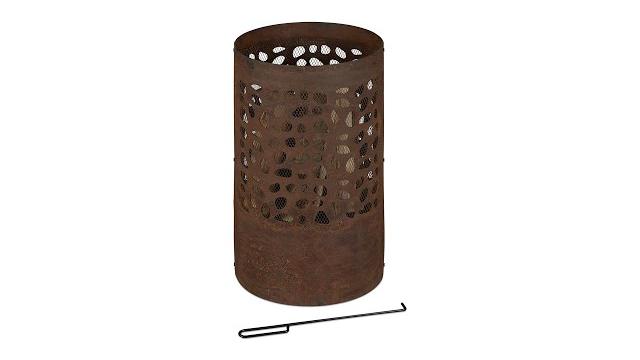 Relaxdays Feuertonne Rostoptik Bild 2
