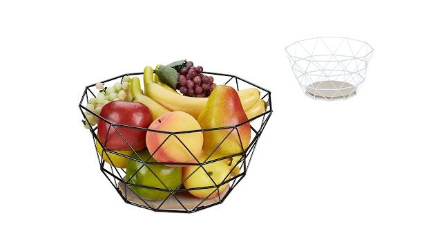 Relaxdays Obstkorb Gitter Design Bild 2