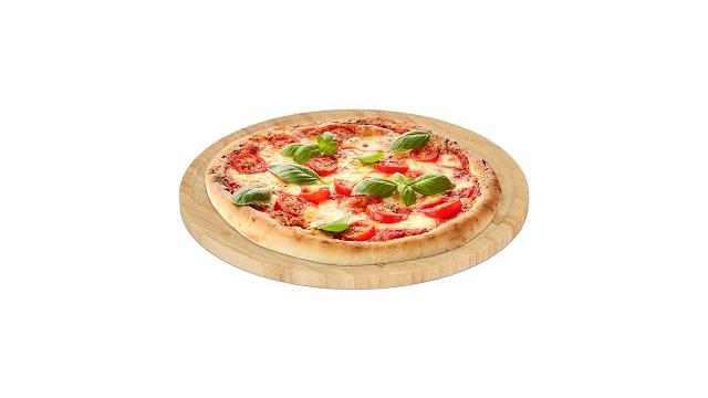Bambus Pizzateller 32 cm Bild 2