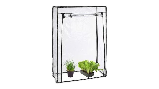 Relaxdays Tomatengewächshaus mit PVC-Folie Bild 2