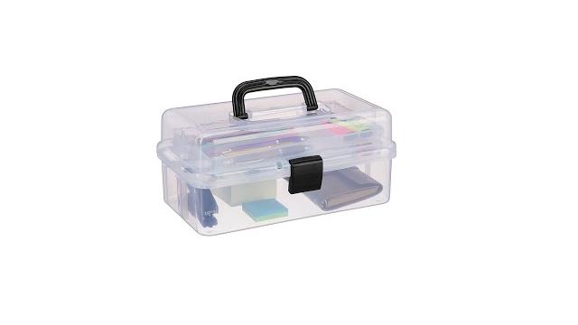 Relaxdays Aufbewahrungsbox mit 9 Fächern Bild 2