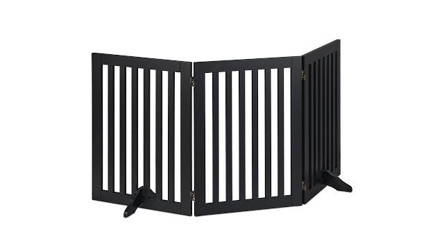 Relaxdays Schwarzes Absperrgitter 70 cm Bild 2