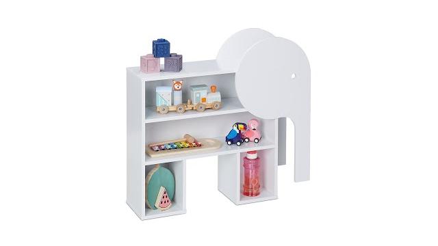 Relaxdays Kinderregal Elefant Bild 2
