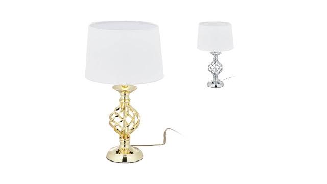 Relaxdays Tischlampe modern dimmbar Bild 2