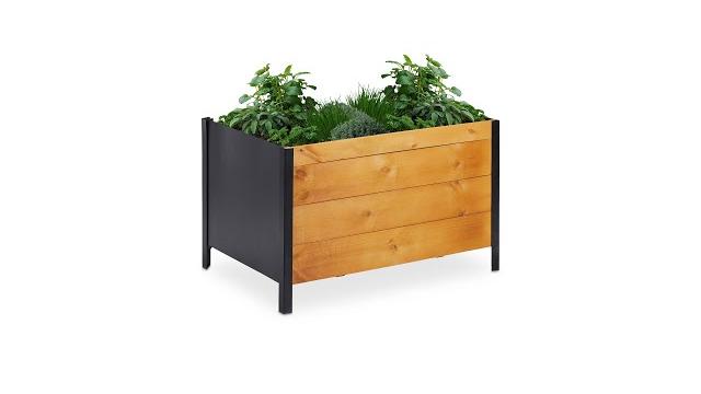Relaxdays Hochbeet Holz Bild 2