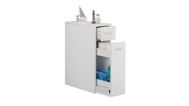 Relaxdays Weißer Nischenschrank Bild 2