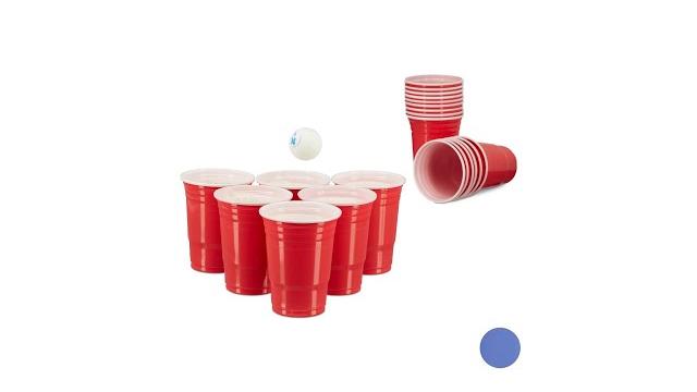 Relaxdays Beer Pong Becher 50er Set Bild 2