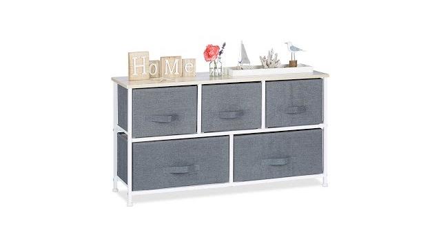 Relaxdays Regalsystem verschiedene Varianten grau Bild 2