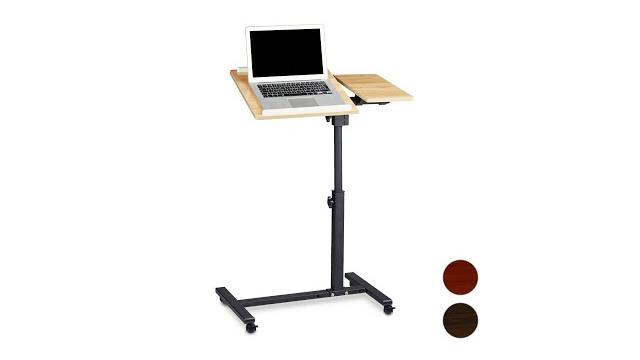 Relaxdays Laptoptisch mit verstellbarem Mauspad Bild 2