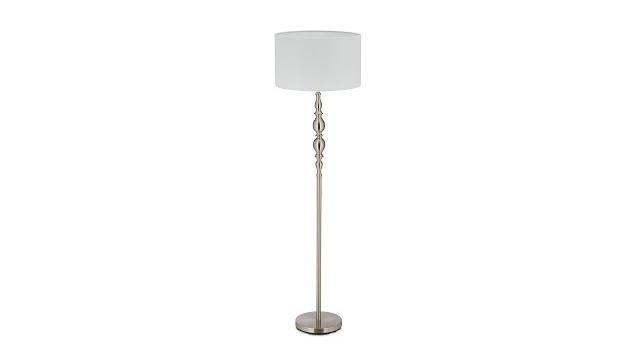 Relaxdays Stehlampe Wohnzimmer beige Bild 2