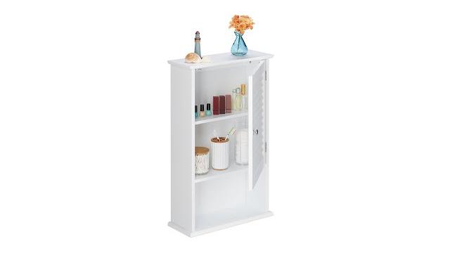 Relaxdays Badschrank mit geringer Tiefe Bild 2