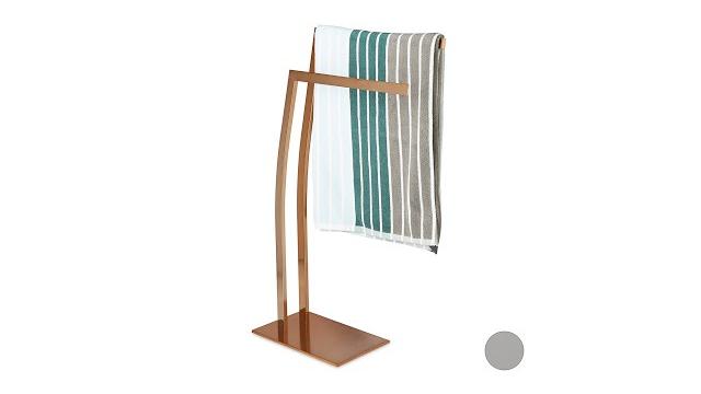 Relaxdays Handtuchhalter Edelstahl WIMEDO Bild 2