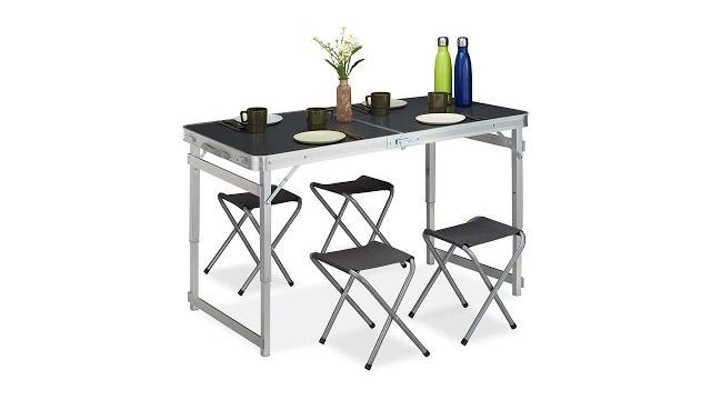 Relaxdays Campingtisch Set Bild 2