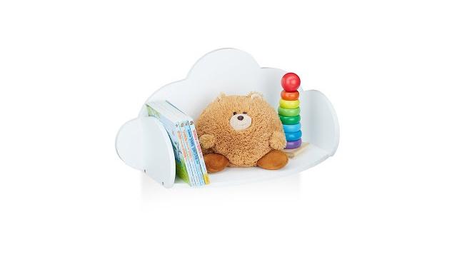 Relaxdays Wandregal Wolke Kinderzimmer Bild 2